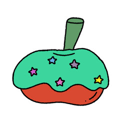 happy halloween apple toxic