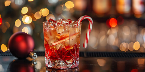 Festive Holiday Drink and Ornament