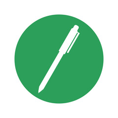 Pencil, Pen icon isolated on transparent background