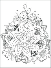 Abstract geometric pattern with bold color blocks