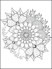 Abstract geometric pattern with vibrant color accents