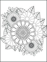 Abstract geometric pattern with bold colors