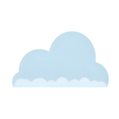 blue cloud icon