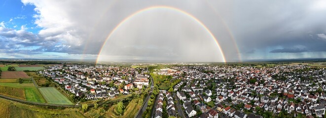 Regenbogen über Urberach