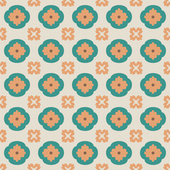 Seamless Vector Pattern Design Illustration