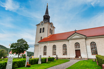 Fototapeta premium Docksta is a town located in Kramfors Municipality, Vasternorrland County, Sweden,