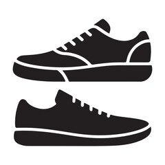 sport shoes vector illustration