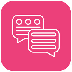 Fototapeta premium Speech Icon