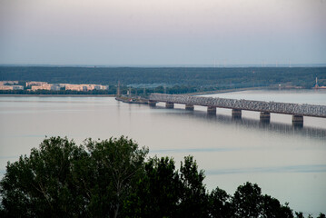 Obraz premium bridge over the river