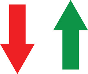 Red and Green Arrow