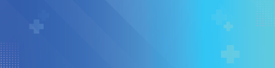 Blue medical care and service background template