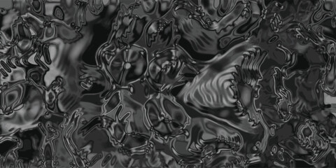 Abstract grayscale organic fluid texture with flowing liquid shapes and subtle bubbly elements creating a dynamic and moody background for design