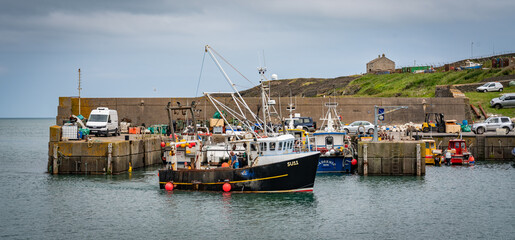 The ancient port of Amwlch Anglesey