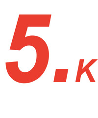 Photoshop Number Design.