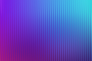 Abstract background with vertical ribbed texture and a gradient from deep purple to bright blue and teal, creating a futuristic and modern feel