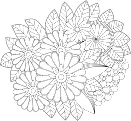 Abstract geometric shapes with vibrant color accents