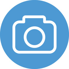 a simple icon of a camera