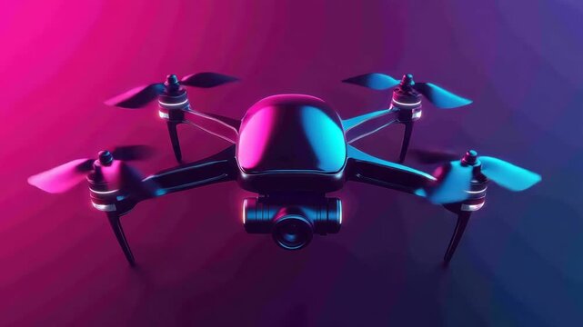 Drone design illustration