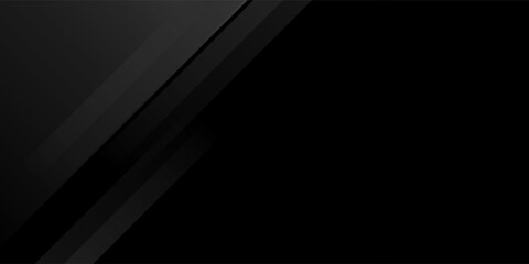 Black abstract background. Elegant dark diagonal shape elements. Modern luxury grey gradient graphic design modern arts