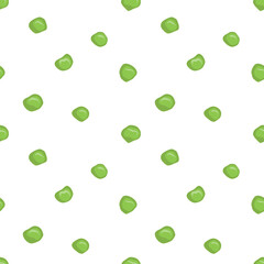 Pea Pod Seamless Pattern, Garden Pea Repeat, Legume Motif