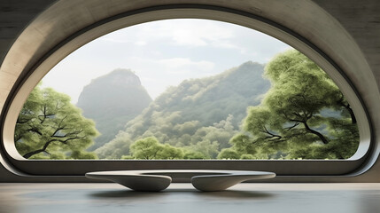 Fototapeta premium Breathe Nature In: Forest Views from Your Living Space