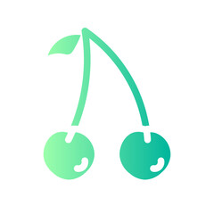 cherry gradient icon