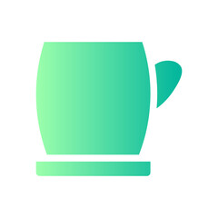 coffee cup gradient icon