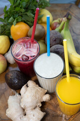 Verschiedene S&auml;fte