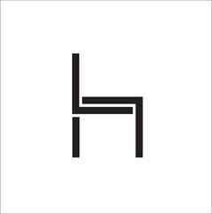 Fototapeta premium LOGO OF CHAIR