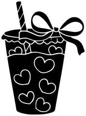 cup illustration drink silhouette coffee logo beverage icon cafe outline mug caffeine hot espresso cappuccino breakfast black food morning shape for vector graphic background