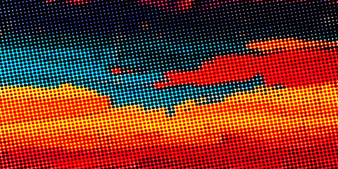 Background colorful halftone gradient vector