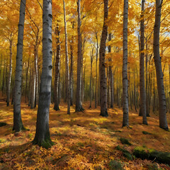 Obraz premium Vibrant Seasonal Background Collection