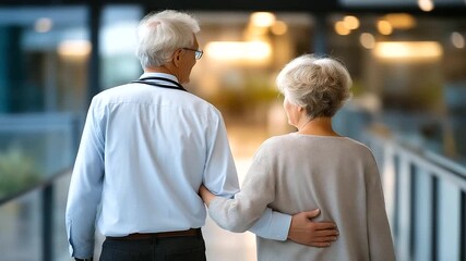 Studio setting with guiding a Patient to a Diagnostic representing patient guidance, diagnostic appointment, healthcare professional, medical consultation, patient care, healthcare journey