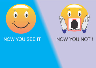 happy birthday card with funny face