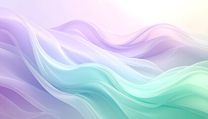 Obraz premium Pastel Velvet Fog. Abstract Pastel Background