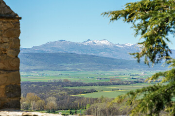 Vista de la sierra desde la ciudad de Avila