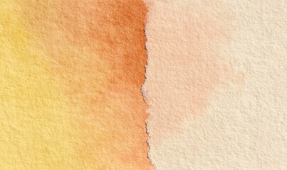 A painting of a wall with a yellow and orange stripe