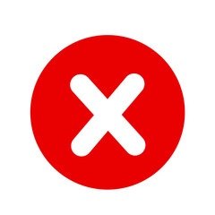 red cross button