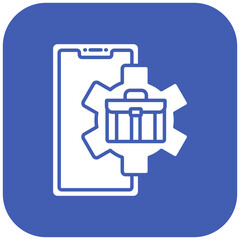 Mobile work Icon