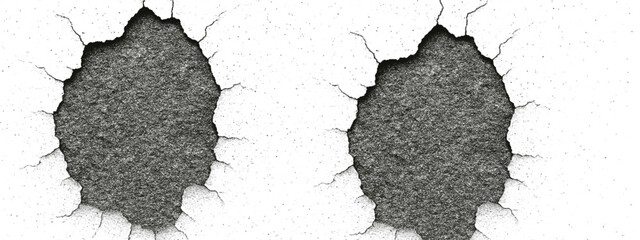 Abstract messy ink splashes with artistic grunge background