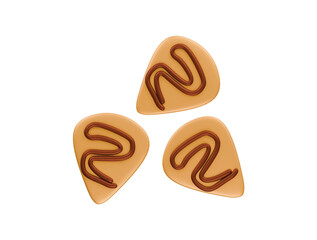 crepes icon 3d illustration render