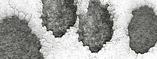 Grunge ink blot artistic background with splattered stains