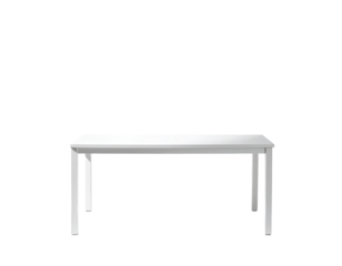 Simple white rectangular table graphic