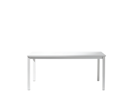 Simple white rectangular table graphic