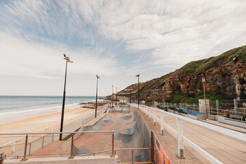 South Newcastle Beach Skate Park along Bathers Way