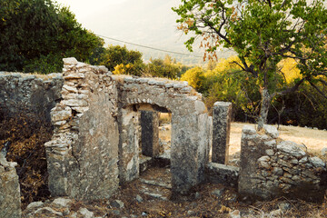 Old village ruins