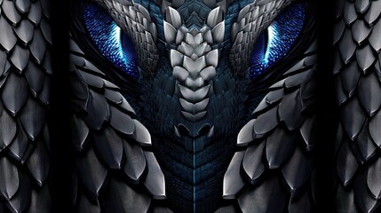 Obraz premium Closeup snake head eyes