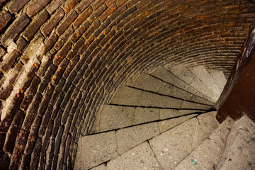 13 July 2025 Erzurum Turkey. Historical clock tower tepsi minaret from Saltuk era in city center with architectural details and war artifacts