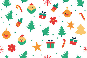 Christmas seamless pattern