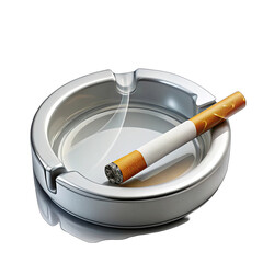 cigarette on white background